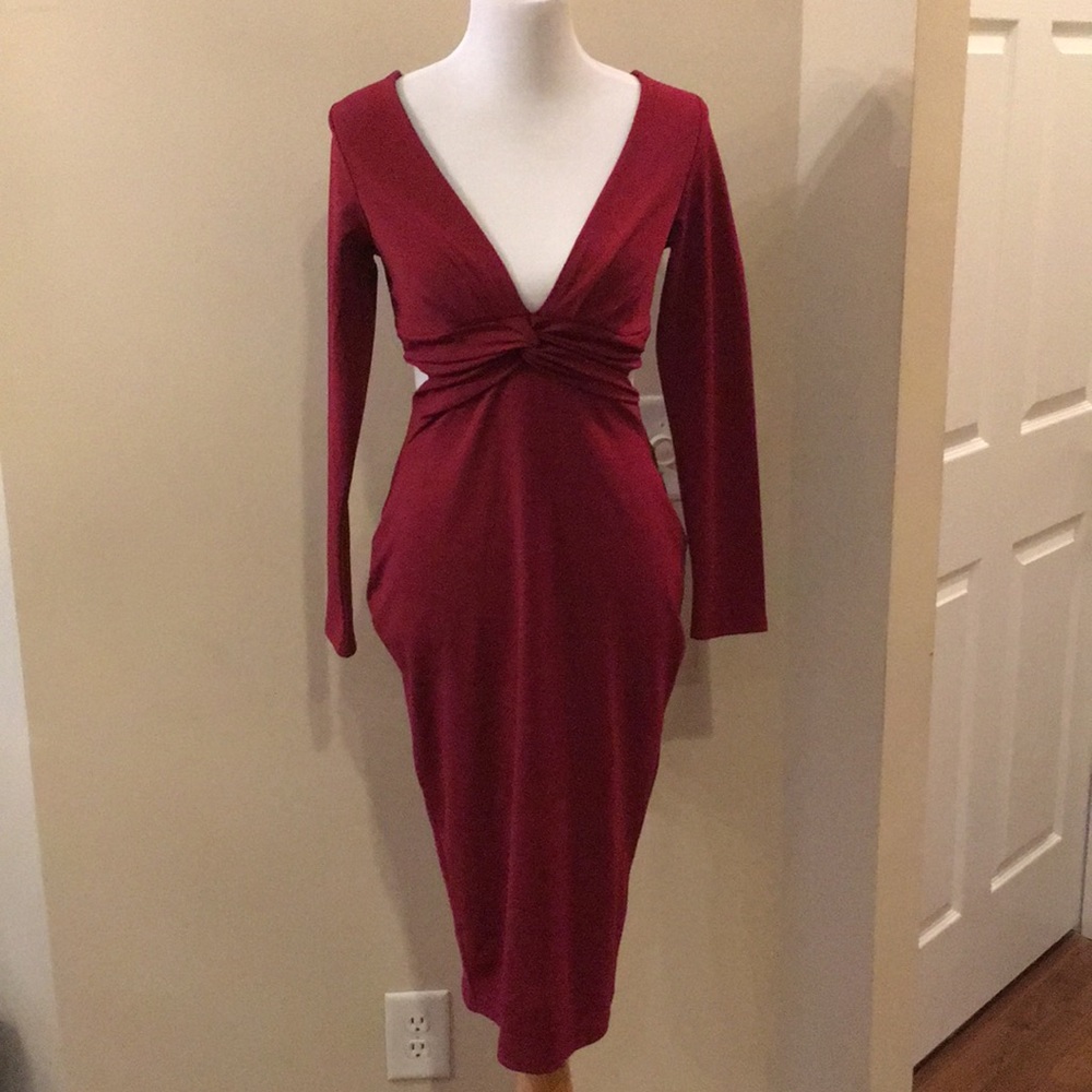 Red dress